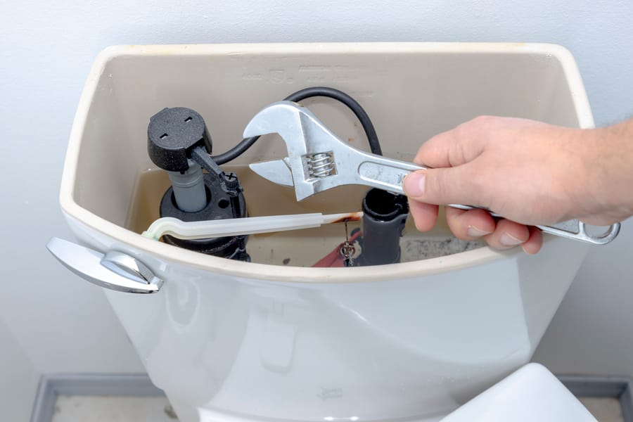 Toilet repairs